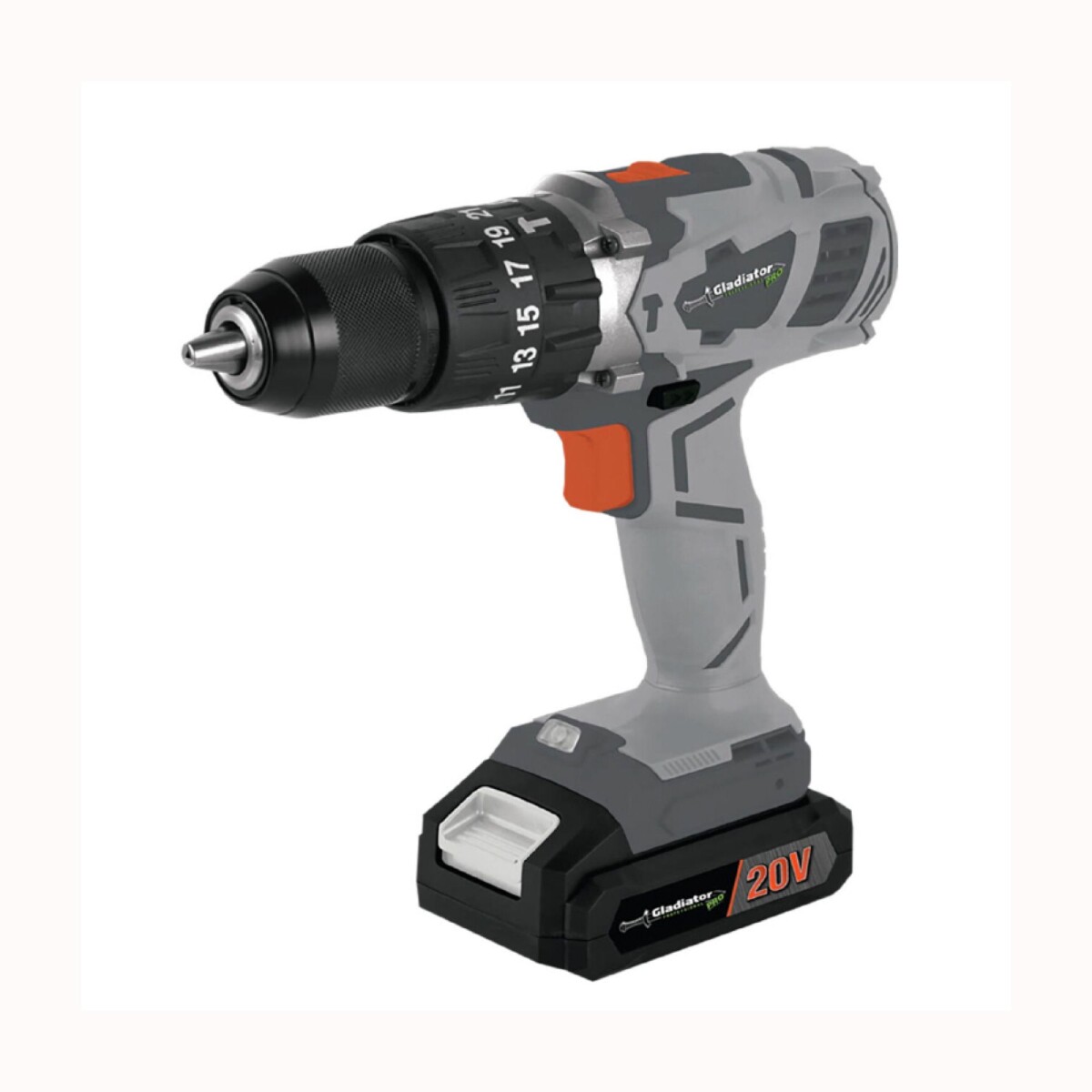 Taladro Atornilla Gladiador 713/20C1 20V 