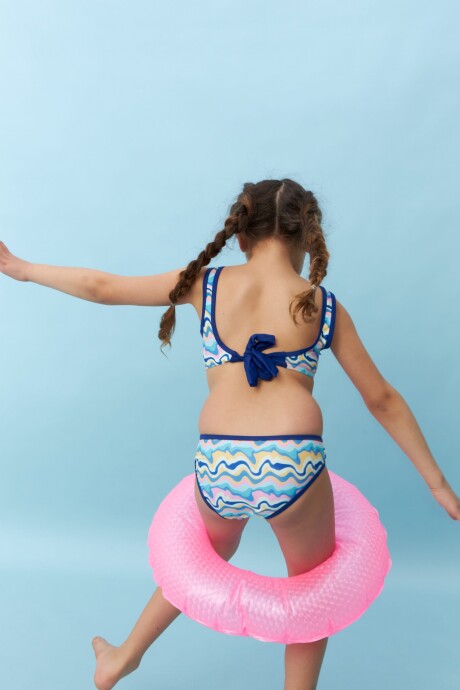 Traje de baño Lilia Azul