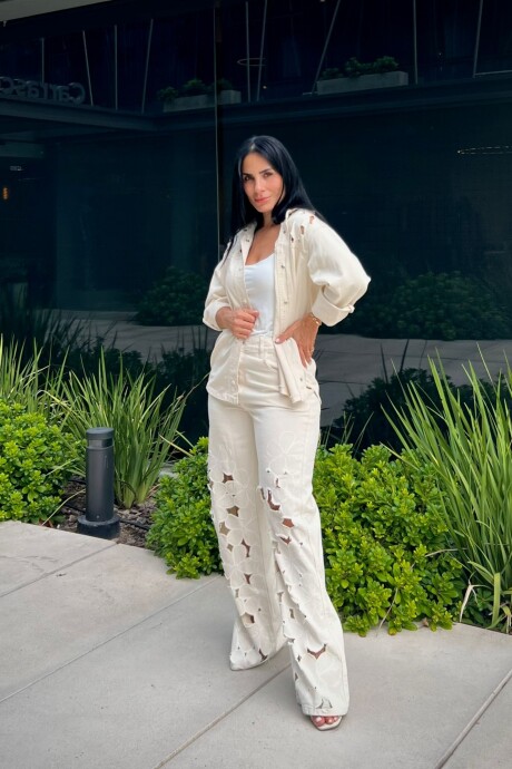 Pantalon Keidi Off White