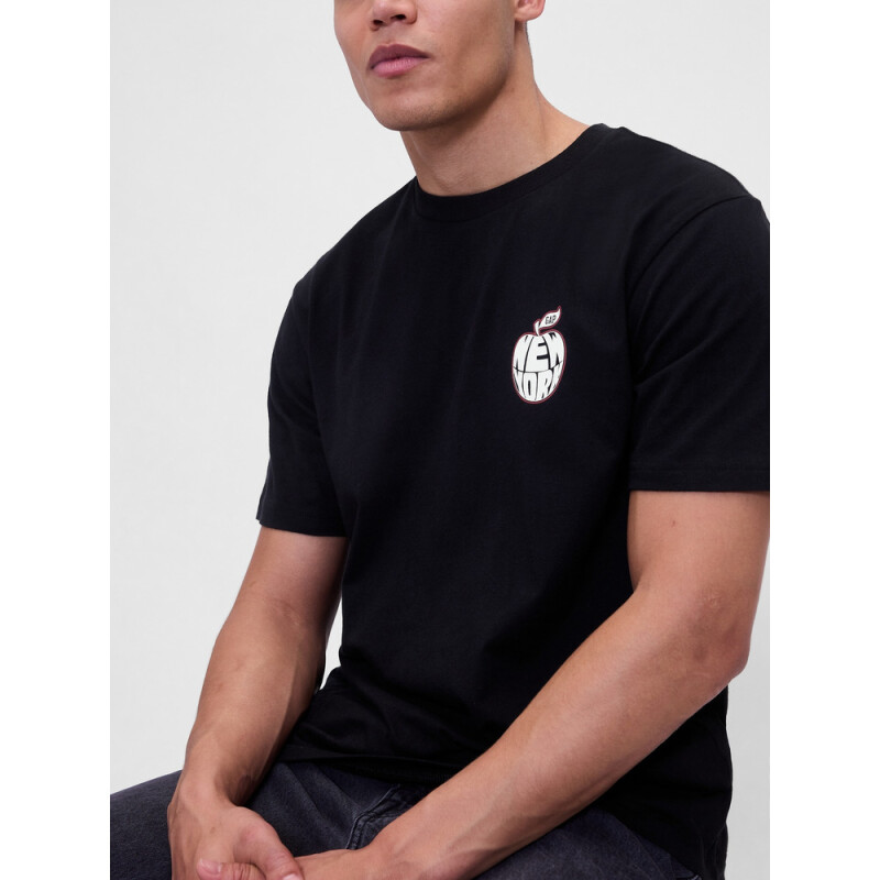 V-FRCH SS GAP VINTAGE GRAPHICS TRUE BLACK V2