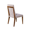 SILLA ALTA - MADERA CINAMOMO - TAPIZADO BEIGE TRAMADA SILLA ALTA - MADERA CINAMOMO - TAPIZADO BEIGE TRAMADA