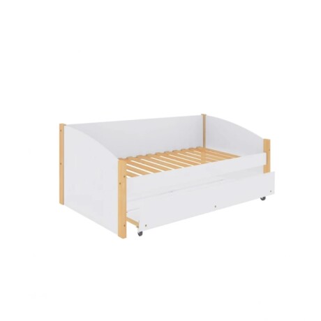 Cama Madera Maciza Con Cajones - 2 Plazas - Linea Beauty - A Cama Madera Maciza Con Cajones - 2 Plazas - Linea Beauty - A