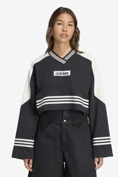 CREW SWEATSHIRT Negro