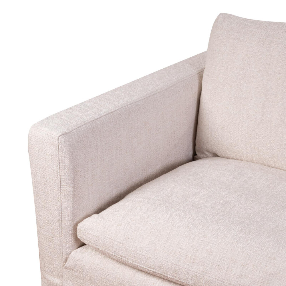 SOFÁ 3 CUERPOS TELA NATURAL-BEIGE NUNU NATURAL