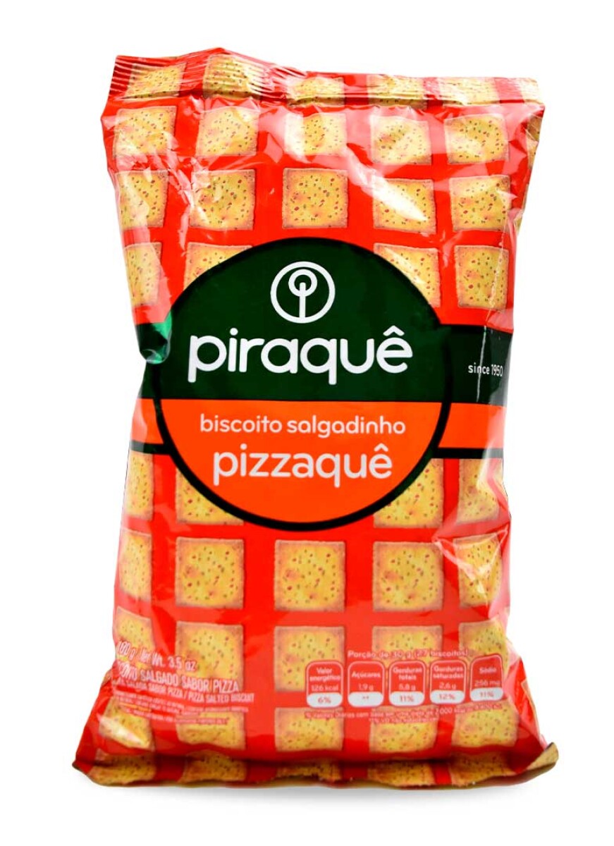 GALLETA PIRAQUE MINI 100G PIZZA 