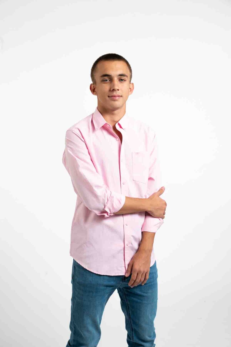 Camisa Oxford - Pink 