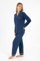 Pijama americano plain Blanco