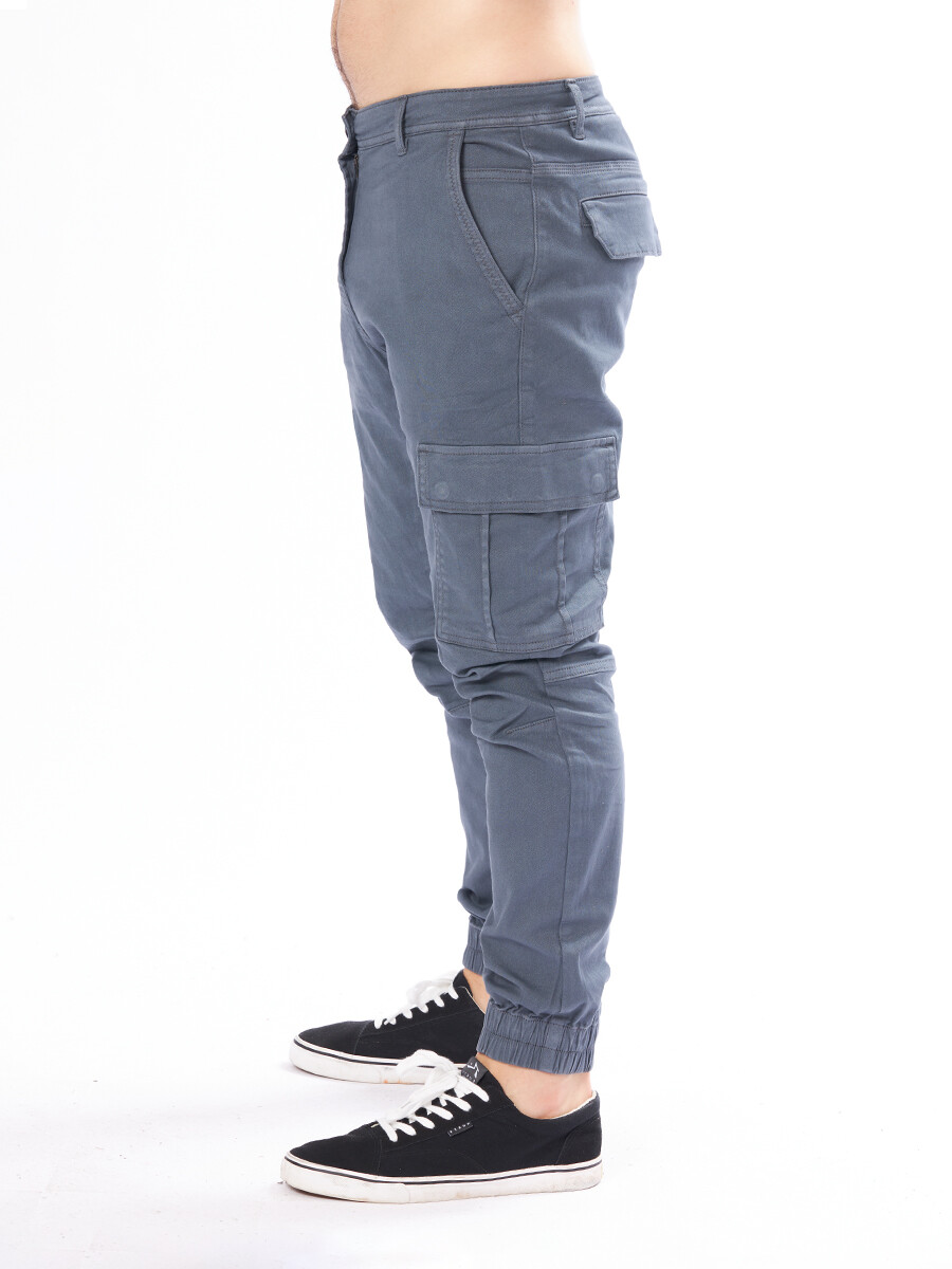 PANTALON CARGO ARENE DIXIE Azul Piedra