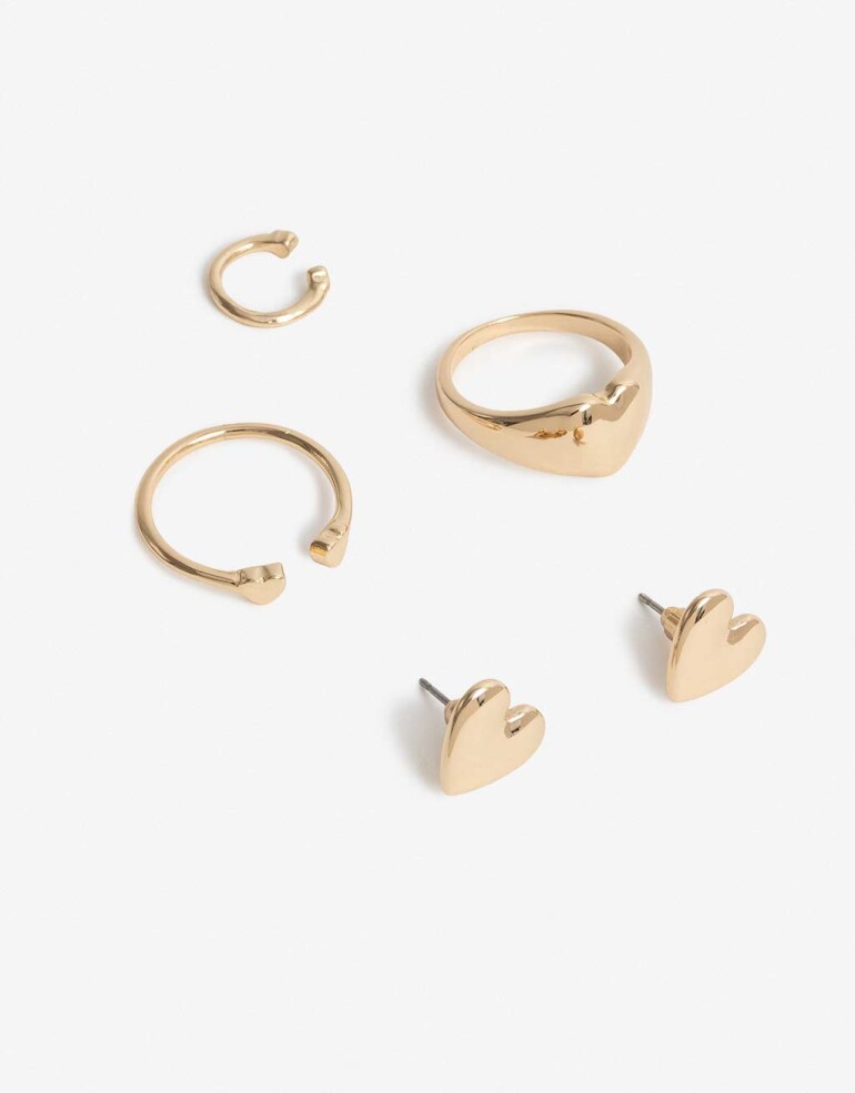 Bijouterie Set Metal Bijou Set Metal - Dorado