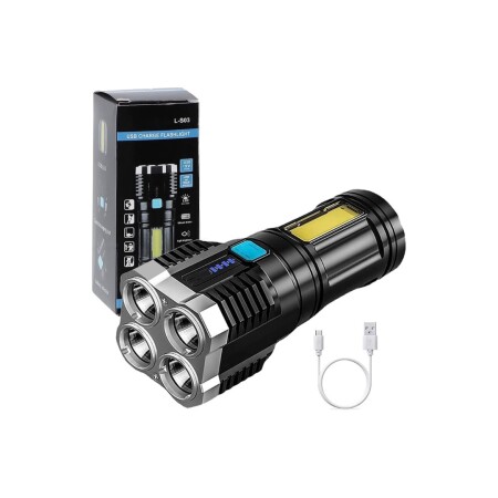 LINTERNA LED RECARGABLE USB LINTERNA LED RECARGABLE USB