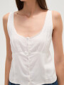 Musculosa Mazzal Blanco