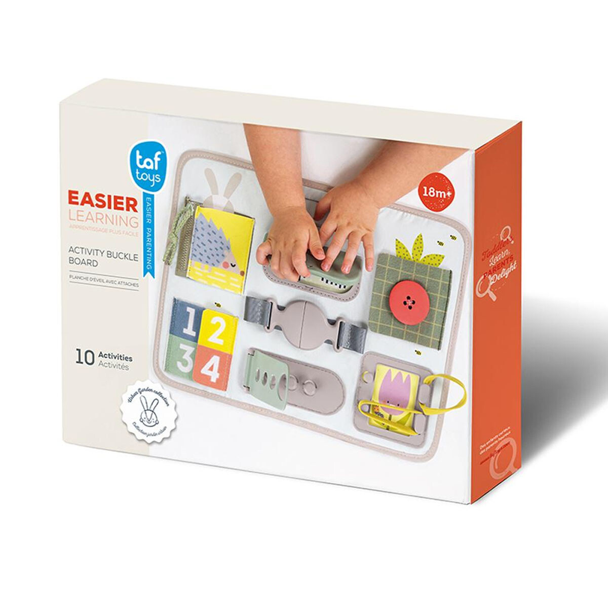 Tablero de actividades Urban Garden Taf Toys 
