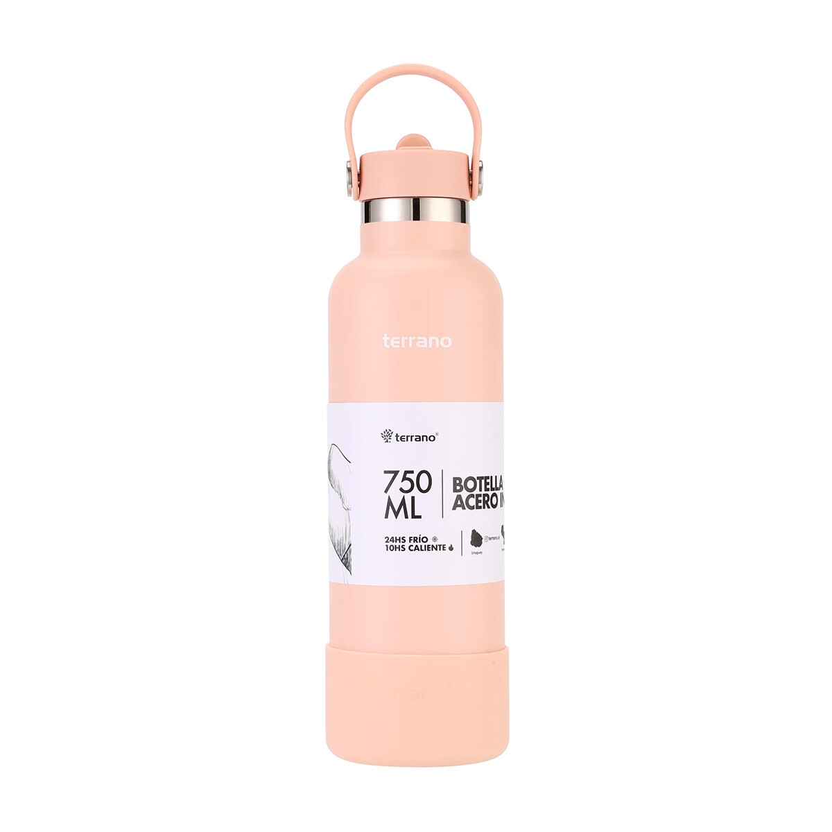 Botella Térmica Terrano 750ML con Pico - ROSA 