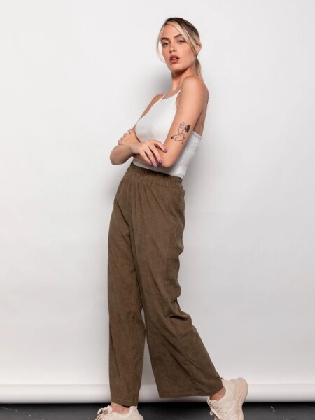 PANTALON D.CASSIN LILA VERDE