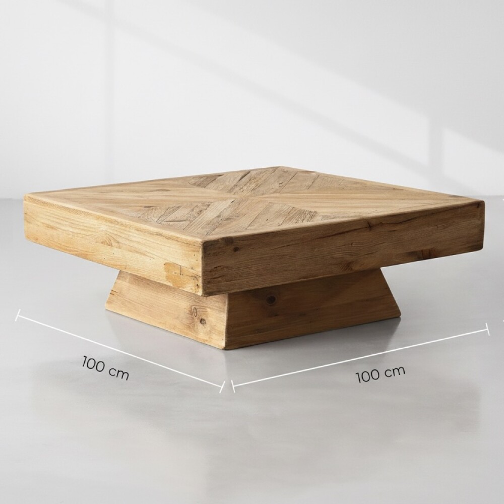 MESA RATONA LIVING CENTRO MADERA MACIZA - LÍNEA RÚSTICA MESA RATONA LIVING CENTRO MADERA MACIZA - LÍNEA RÚSTICA