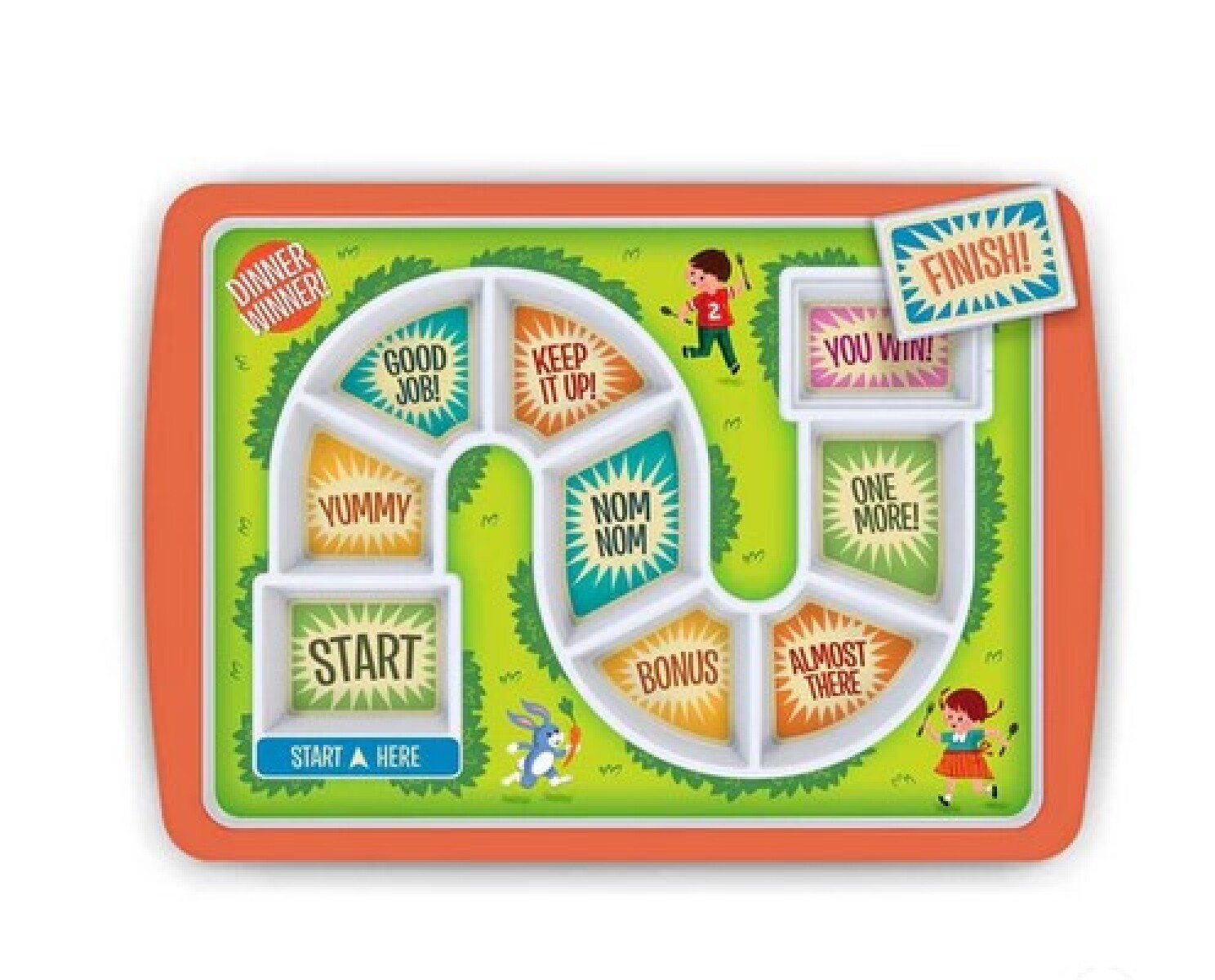 Plato para niños con juego de laberinto - Classic 