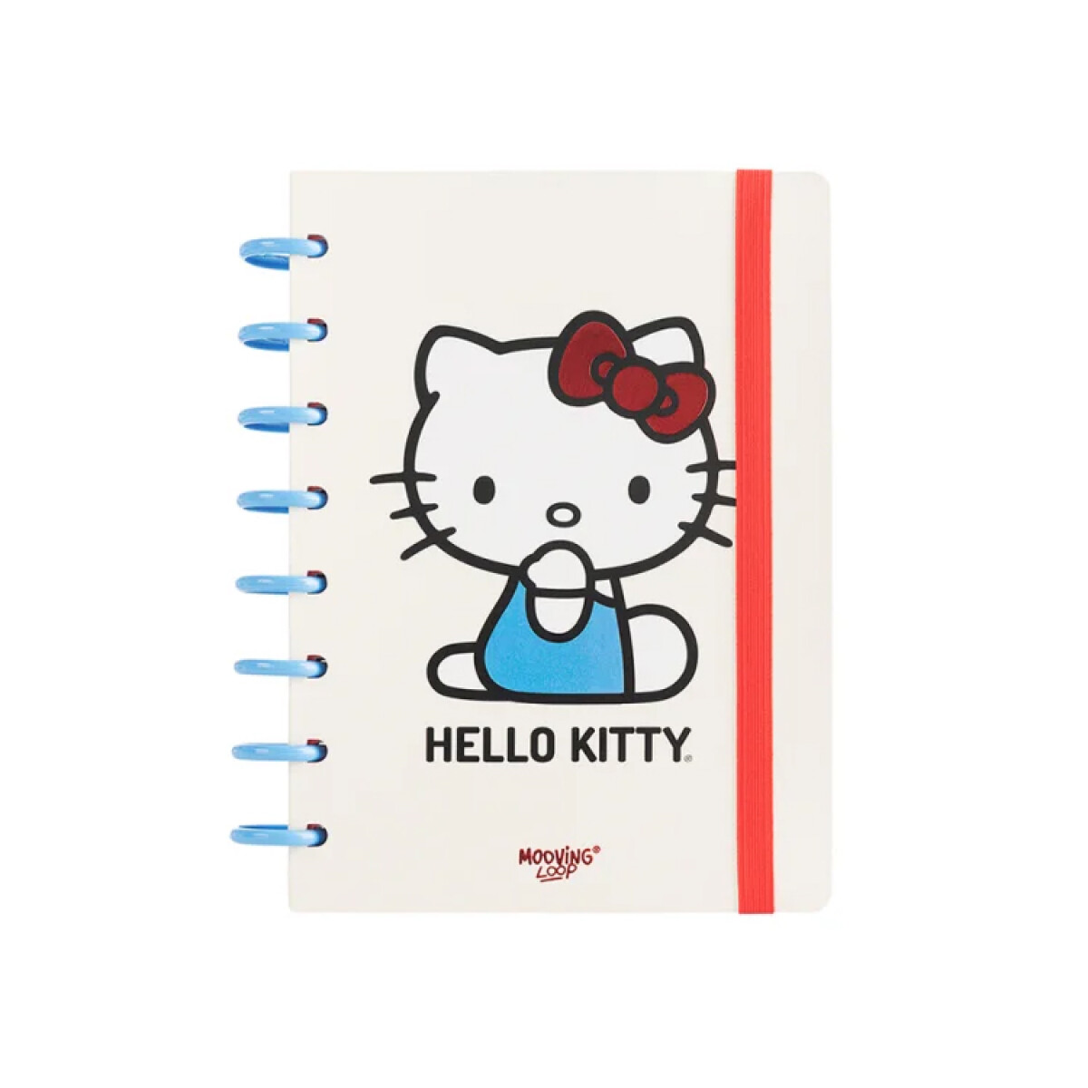 Cuaderno Mooving A5 c/ Discos - Hello Kitty 