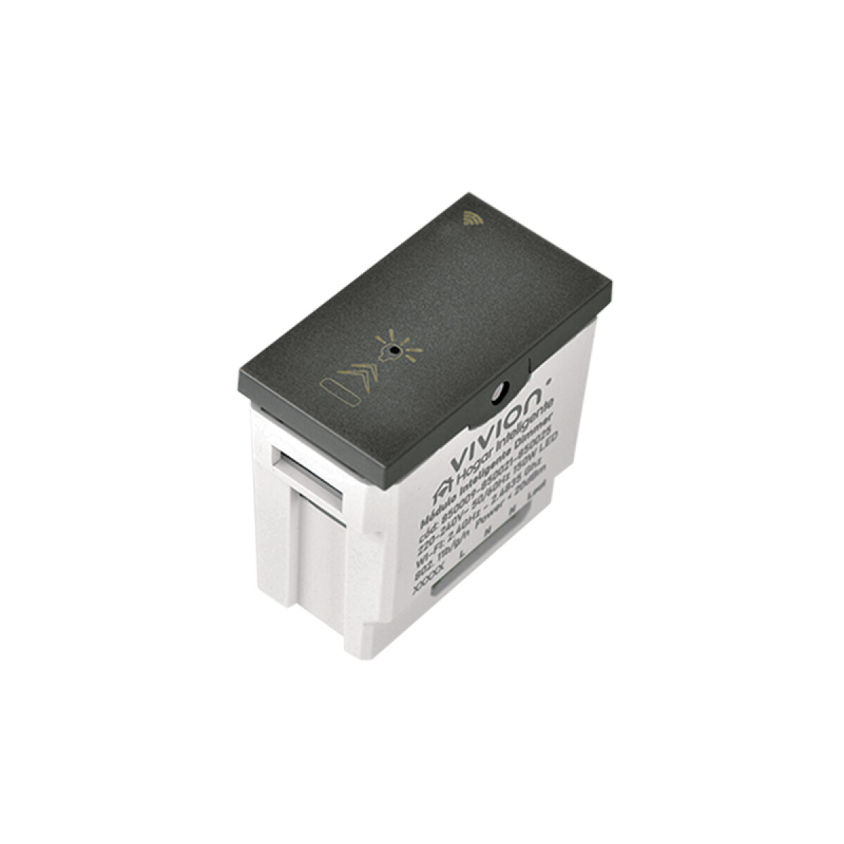 Módulo WIFI dimmer LED 150W grafito - Duomo - C59519 