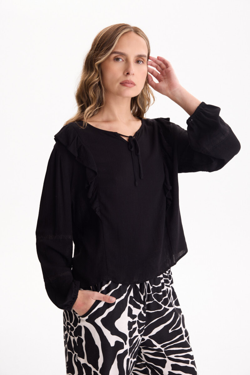 Blusa Kyra Negro