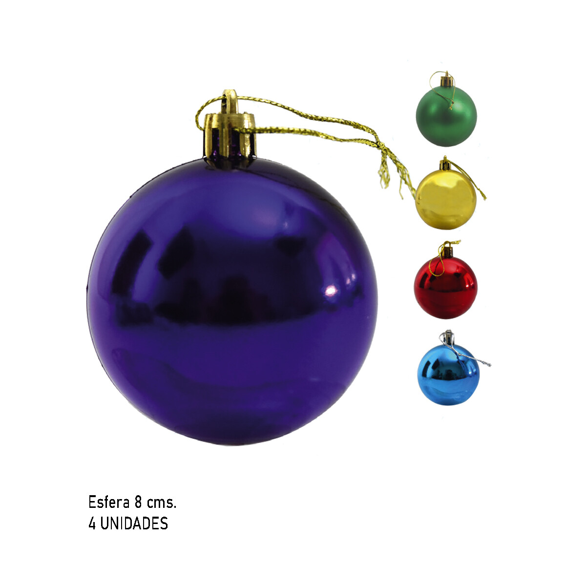 Esfera 8cm 