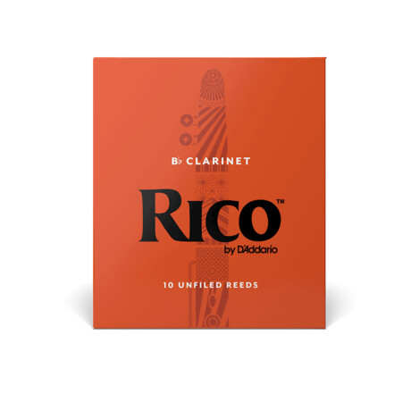 Caña Clarinete Rico Rico 3 P/ Unidad P/ Unidad Caña Clarinete Rico Rico 3 P/ Unidad P/ Unidad