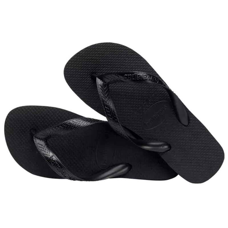 Ojota de Mujer Havaiana Slim Tira Fina Negro