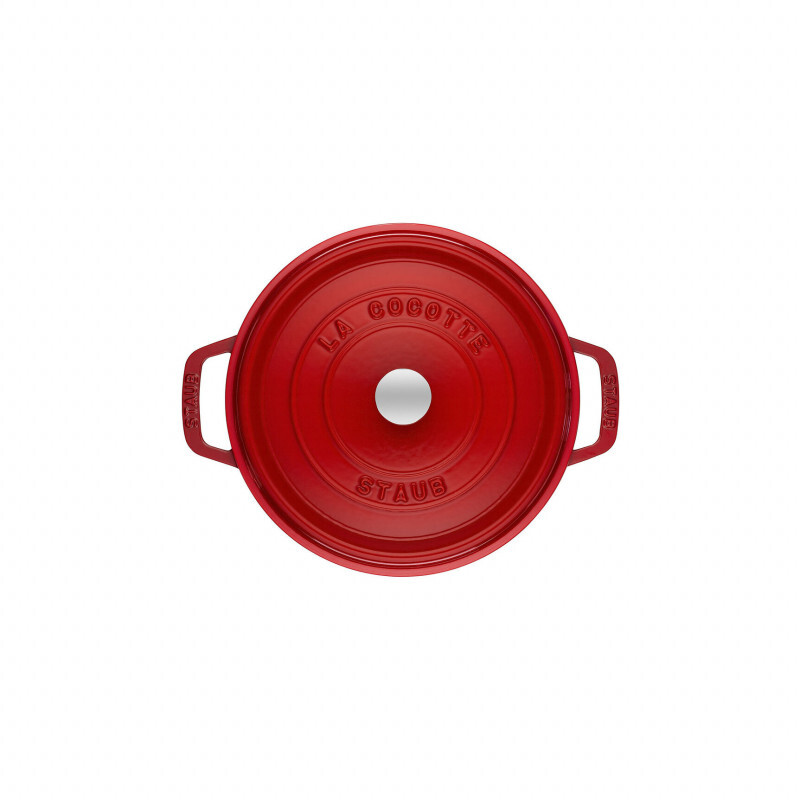 Olla Cocotte Staub Cherry Redonda 26 Cm Olla Cocotte Staub Cherry Redonda 26 Cm