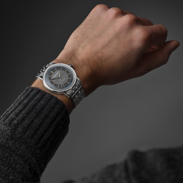 Reloj RAYMOND WEIL Millesime Central Seconds Automático de acero con esfera antracita Reloj RAYMOND WEIL Millesime Central Seconds Automático de acero con esfera antracita
