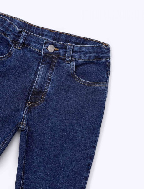 PANTALÓN DE JEAN INFANTIL MODELO SKINNY AZUL