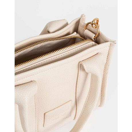 Cartera City Mini Blanco Crudo