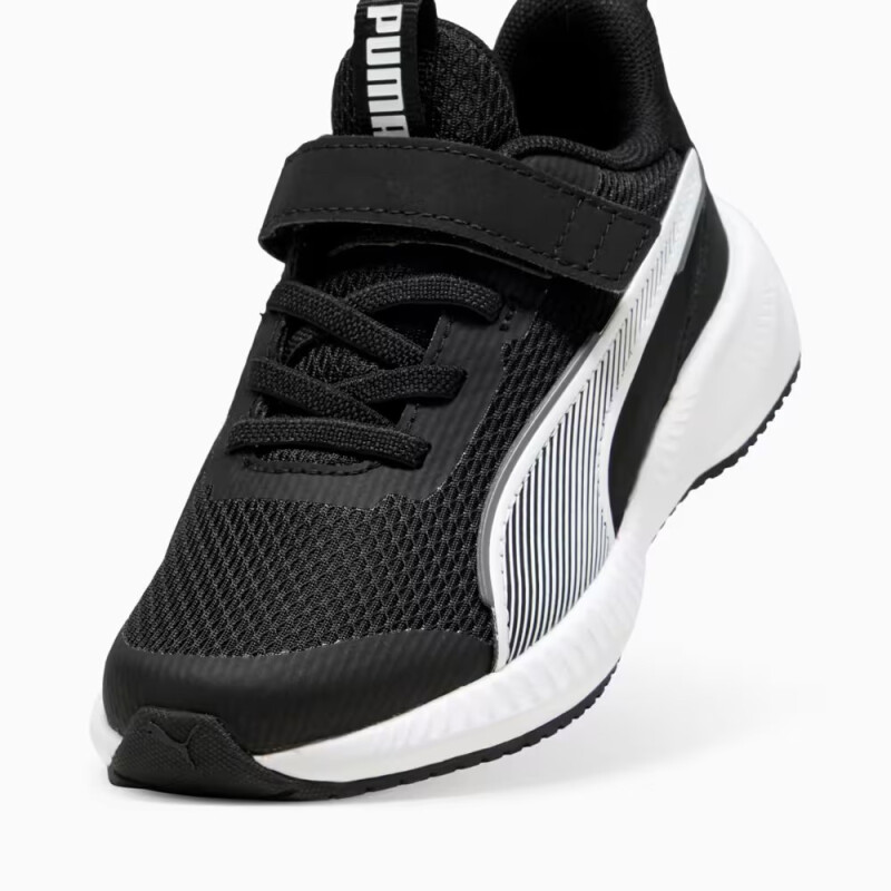 Championes PUMA Flyer 3 AC + PS Niños 401527 01 Negro-blanco