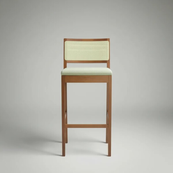 BANCO ALTO PARA BARRA - ESTERILLA - TAPIZADO TELA BEIGE BANCO ALTO PARA BARRA - ESTERILLA - TAPIZADO TELA BEIGE