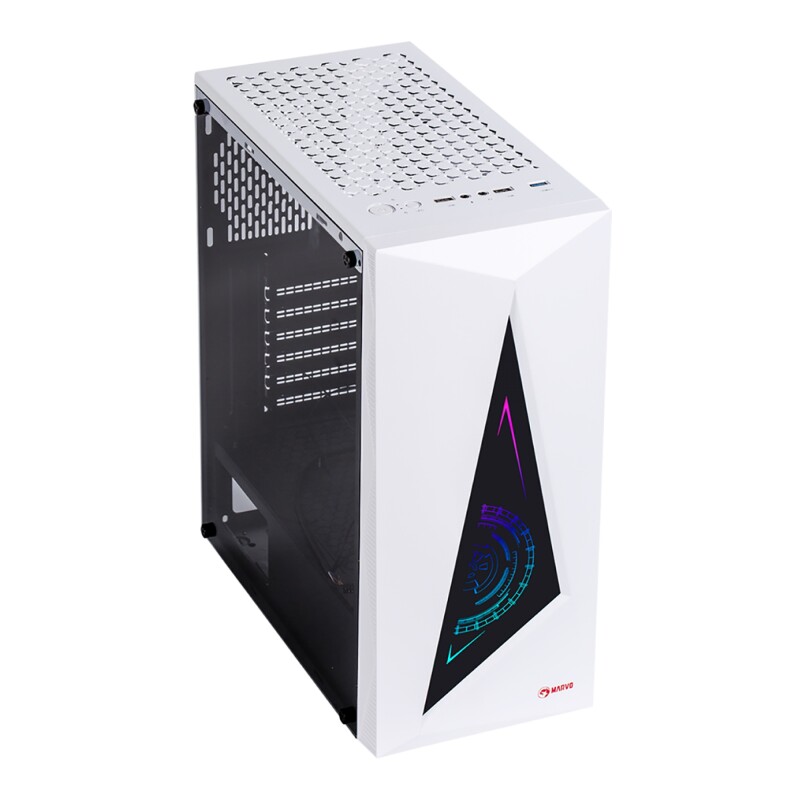 Gabinete Gaming Marvo Ca-119 Panel RGB Mid Tower Atx Gabinete Gaming Marvo Ca-119 Panel RGB Mid Tower Atx