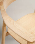 Silla Fondes de madera maciza de roble con acabado natural FSC Mix Credit Silla Fondes de madera maciza de roble con acabado natural FSC Mix Credit