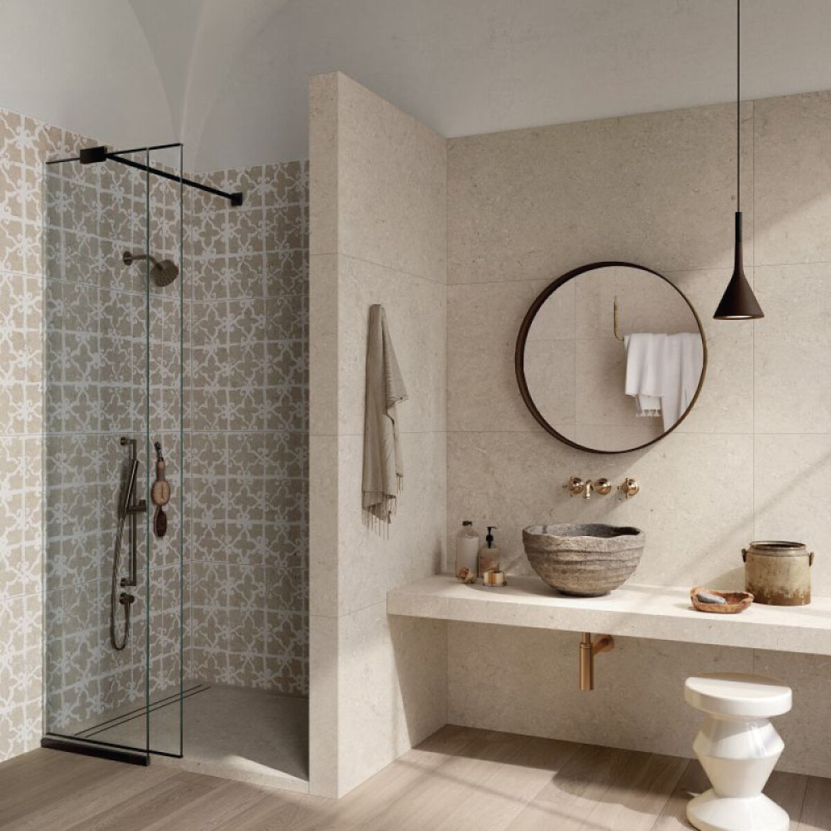 Porcelanato Poetry Stone Trani Neige Nat - 2.88m2 