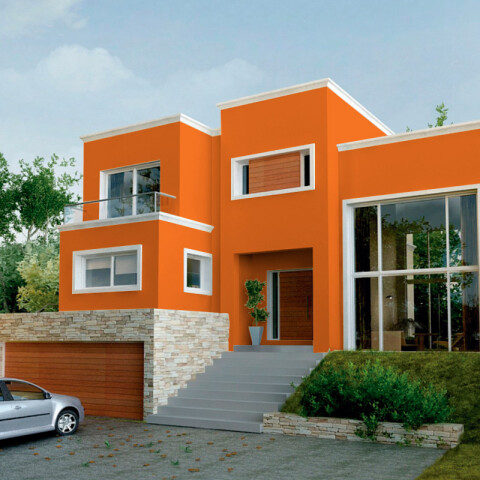 Sinteplast Obras - Latex Interior Exterior Naranja