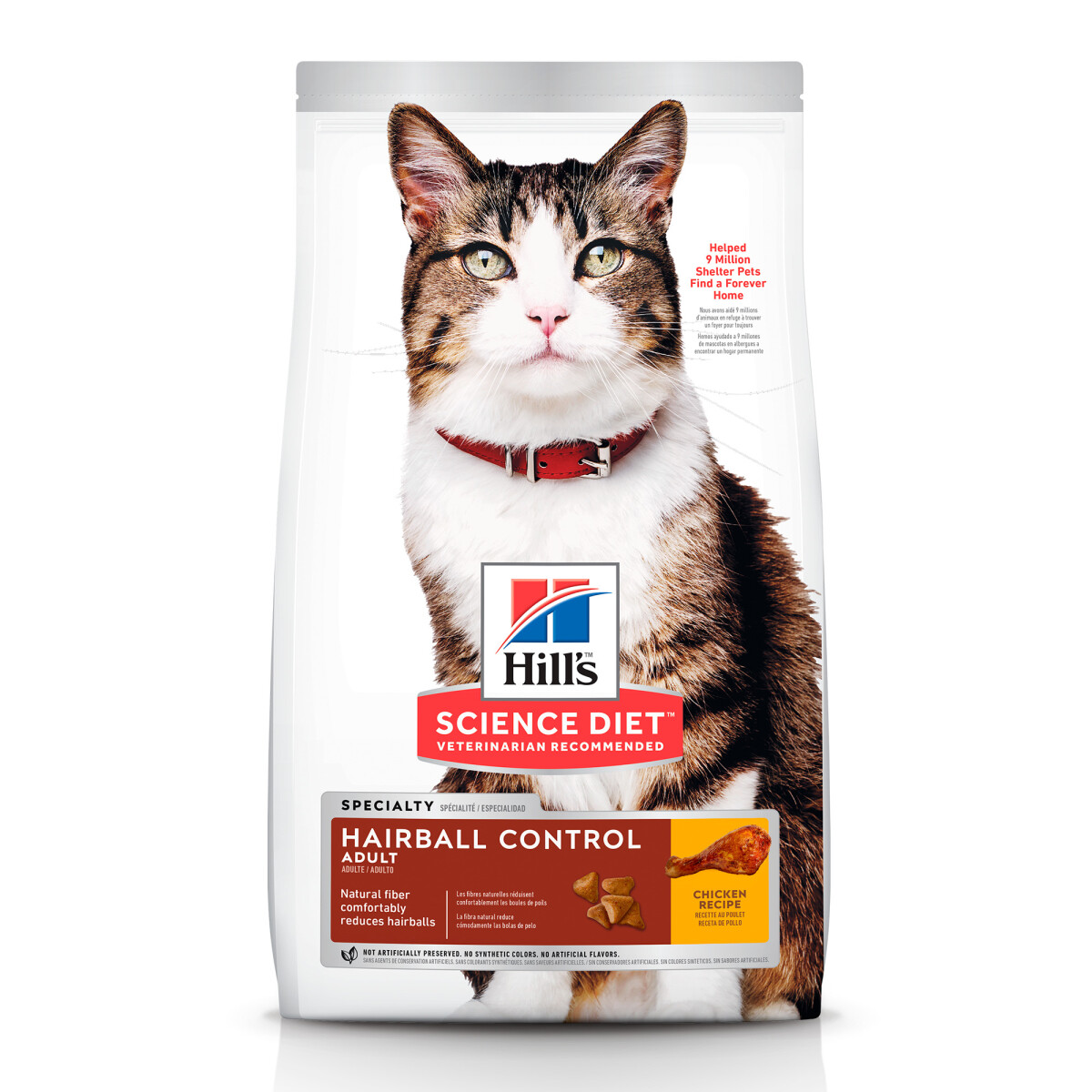 Gato Adulto Hairball Control Hill's - 3.2 Kg 