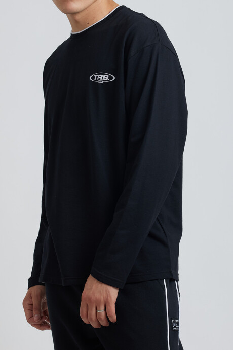 T-SHIRT M/L TRIBU DIXIE Negro