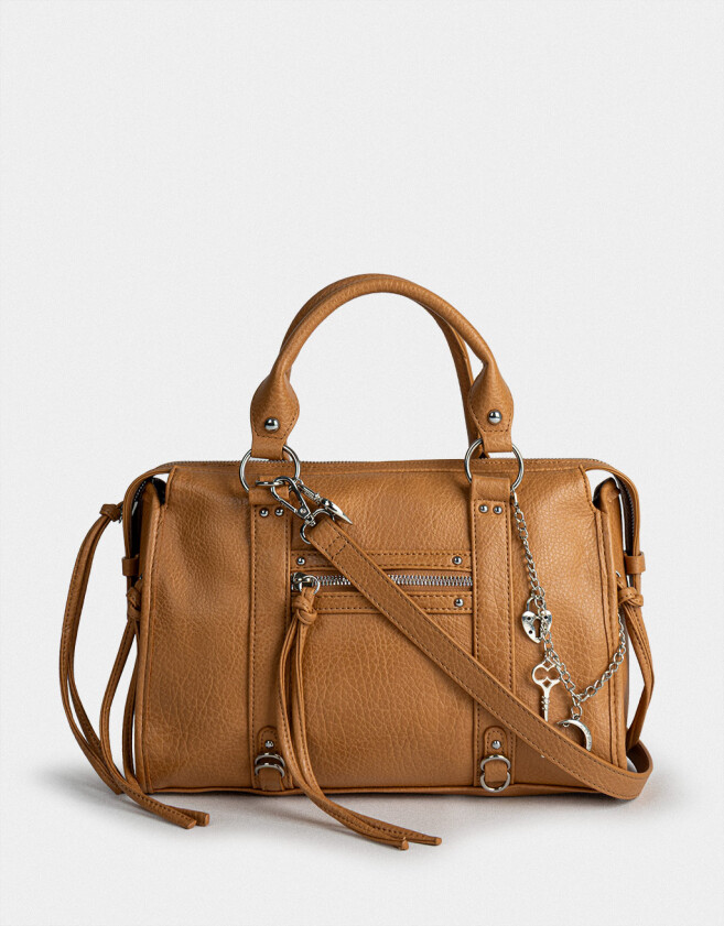 Bowling Cartera Bowling Con Cadena - Marron Camel