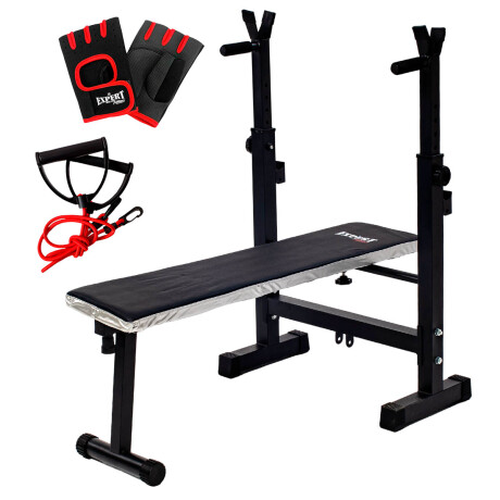 Banco De Pecho Plegable Y Abdominales Regulable Pesas Gym004006