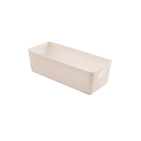 Organizador largo blanco