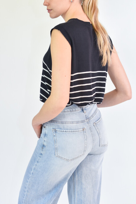 Musculosa Romina Negro