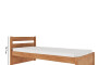 Cama 1 plaza - Unique Marron