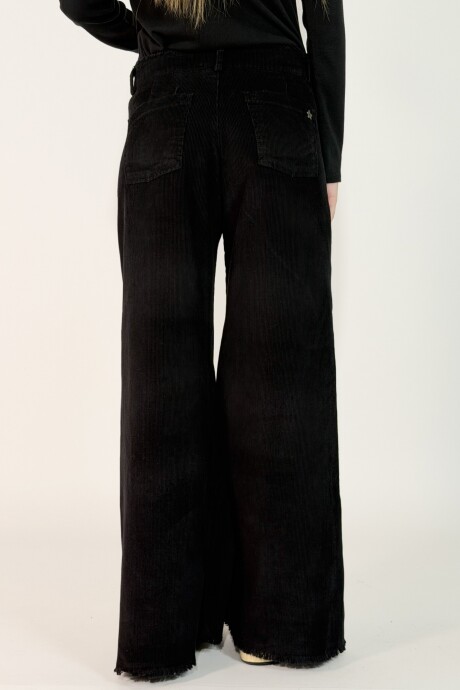PANTALON PANA LENNON Negro