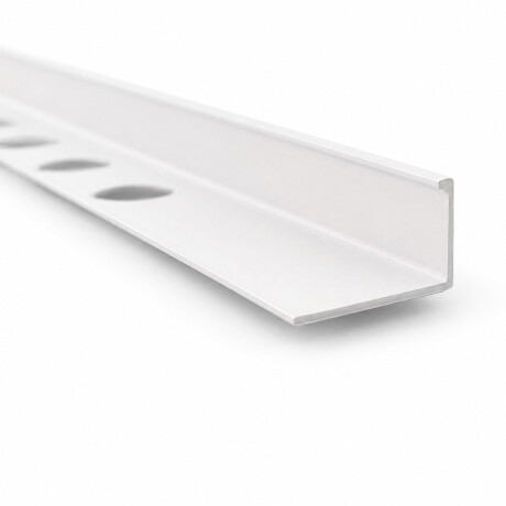 Varilla en L Blanco Mate 11mm x 2.5mts Varilla en L Blanco Mate 11mm x 2.5mts