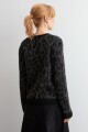 Sweater animal print gris oscuro