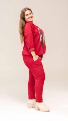 Pantalon Napoles rojo