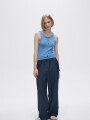 Musculosa Frutila Azul Melange