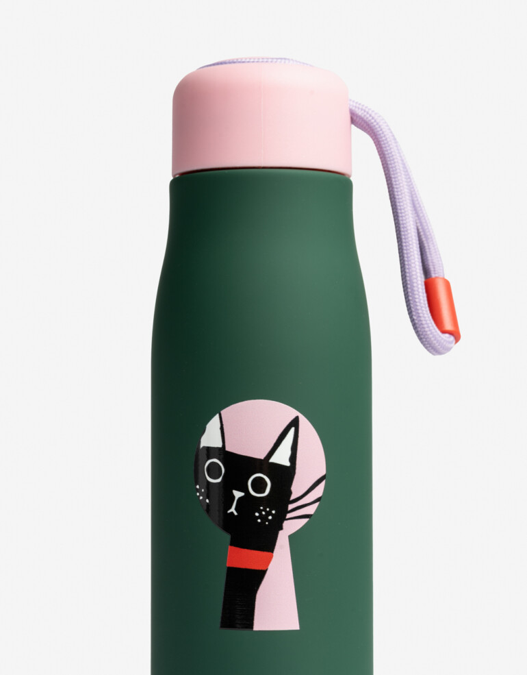 Artículos cocina Botellas Botella Metálica Con Correa - Combinacion Multicolor