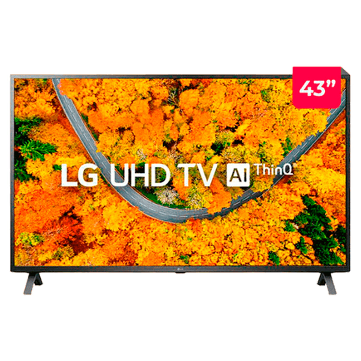 Tv LG UHD 4K 43" AI ThinQ UR80 Smart TV 